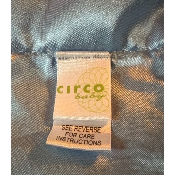 Circo Baby Blue Baseball Bat Blanket With Satin Trim - Soft Plush Polyester Embr - Picture 4 of 9